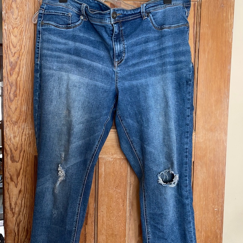 Maurice’s Plus Size Distressed Jeans